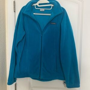 Columbia Blue Ski Jacket Lightweight Snow Coat